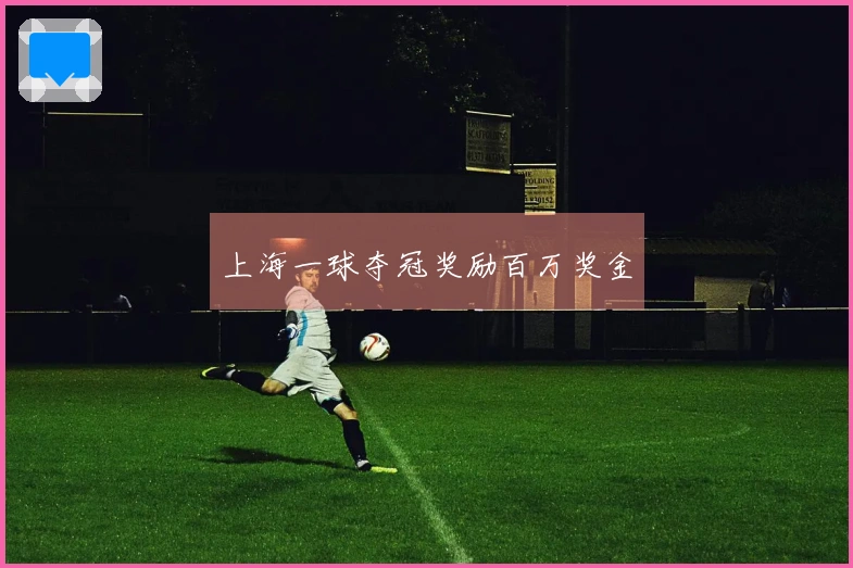 上海一球夺冠奖励百万奖金